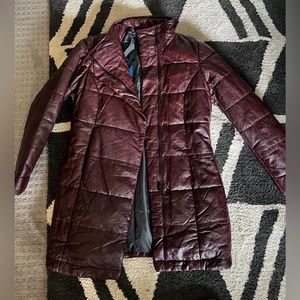 Mauritius Leather // Lya Longer Leather Puffer Jacket